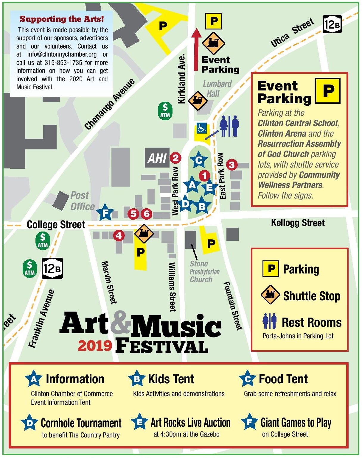 Art & Music Festival Clinton Chamber of Commerce