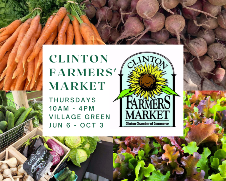 Clinton Farmers’ Market - Clinton Chamber of Commerce